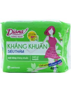 BVS hàng ngày Diana kháng khuẩn siêu thấm 40 miếng